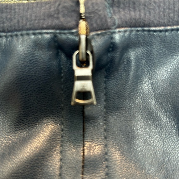 BCBG Vegan leather top - Picture 9 of 16